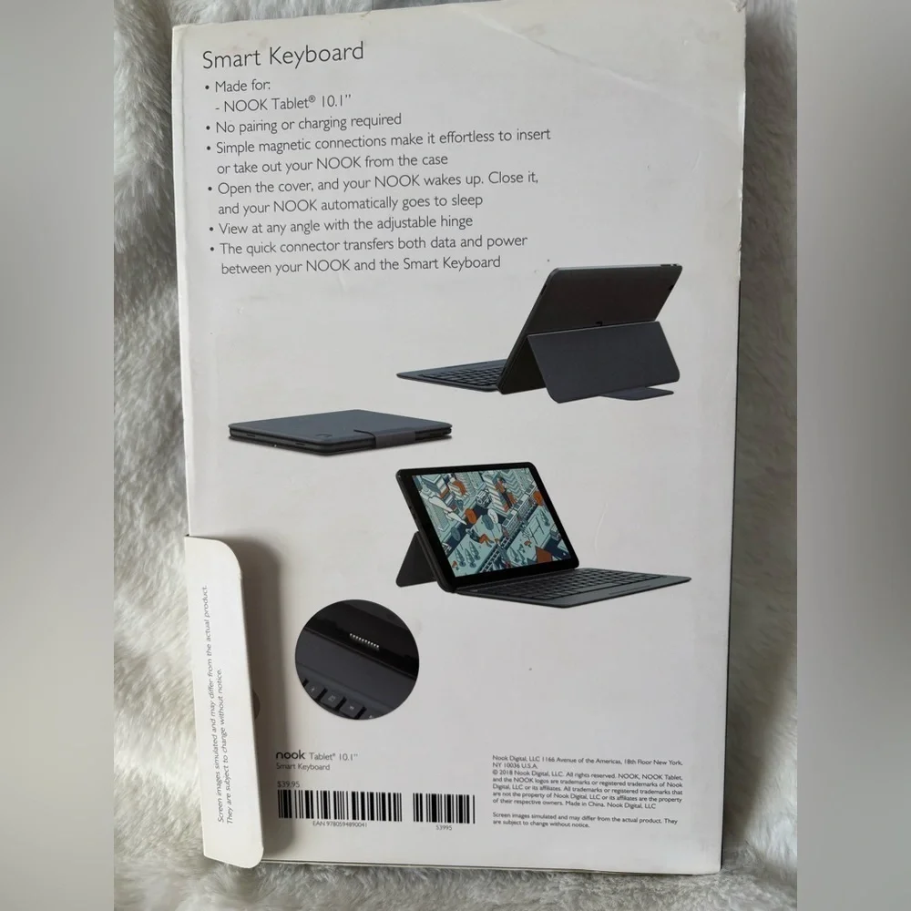Nook Smart Keyboard for 10.1
